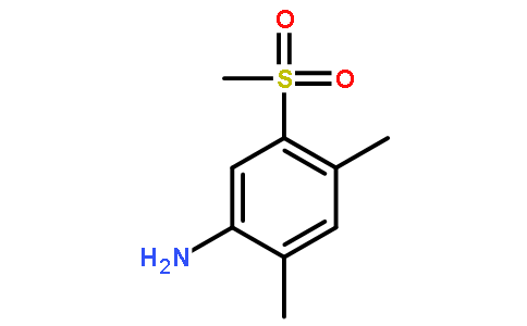 2,4-DIMETHYL-5-(METHYLSULFONYL)ANILINE
