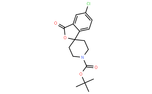 tert-Butyl 5-chloro-3-oxo-3H-spiro[isobenzofuran-1,4'-piperidine]-1'-carboxylate