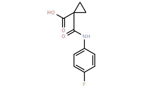1-(4-FLUOROPHENYLCARBAMOYL)CYCLOPROPANECARBOXYLIC ACID