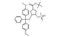 (3R,4S)-tert-Butyl 3-(bis(4-Methoxyphenyl)(phenyl)Methoxy)-4-((Methylsulfonyl)oxy)pyrrolidine-1-carboxylate