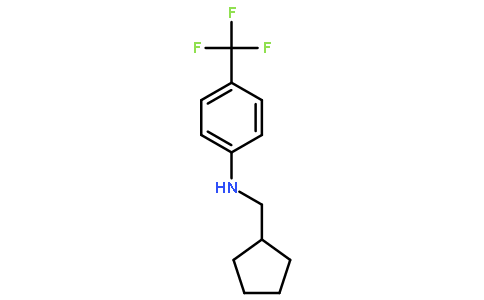 Cyclopentylmethyl-(4-trifluoromethyl-phenyl)-amine