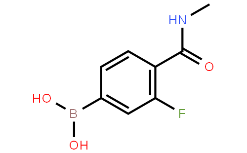 3-Fluoro-4-(methylcarbamoyl)phenylboronic acid