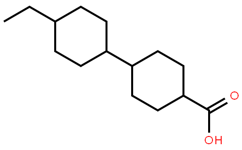反式-4-乙基-(1,1-联二环己烷)-4-甲酸