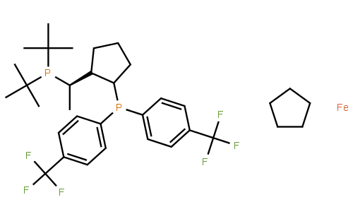 (S)-1-((Rp)-2-[双[4-(三氟甲基)苯基]膦]二茂铁基)乙基-二叔丁基膦