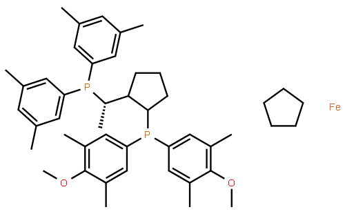 (R)-1-((SP)-2-[双(4-甲氧基-3,5-二甲基苯基)膦]二茂铁基)-乙基二(3,5-二甲苯基)膦