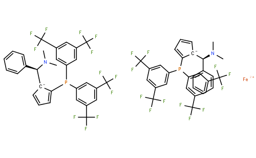 (1S,1'S)-1,1'-Bis[bis[3,5-bis(trifluoromethyl)phenyl]phosphino]-2,2'-bis[(S)-(dimethylamino)phenylmethyl]ferrocene