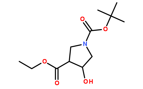 (3S,4R)-1-tert-butyl 3-ethyl 4-hydroxypyrrolidine-1,3-dicarboxylate