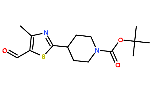 1-Boc-4-(5-Formyl-4-methylthiazol-2-yl)piperidine