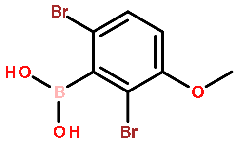 2,6-Dibromo-3-methoxyphenylboronic acid