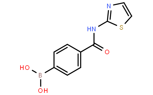 (4-(Thiazol-2-ylcarbamoyl)phenyl)boronic acid