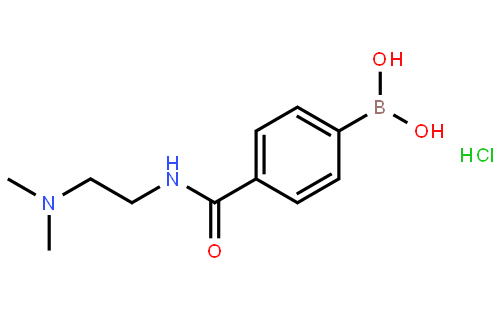 (4-((2-(Dimethylamino)ethyl)carbamoyl)phenyl)boronic acid hydrochloride