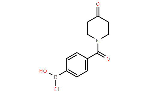 4-(4-Oxopiperidin-1-ylcarbonyl)benzeneboronic acid