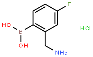 2-氨甲基-4-氟苯基硼酸盐酸盐