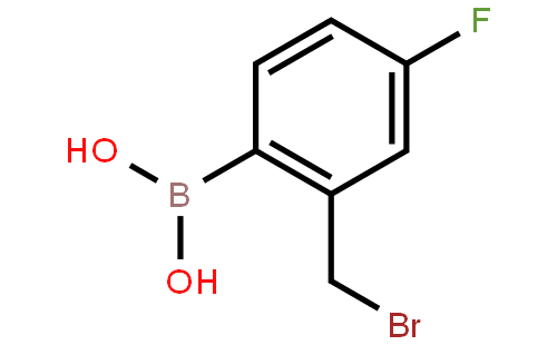 2-Bromomethyl-4-fluorophenylboronic acid
