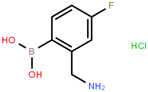 Boronic acid,B-[2-(aminomethyl)-4-fluorophenyl]-, hydrochloride (1:1)
