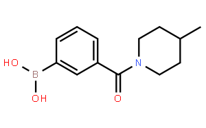 3-(4-甲基哌啶-1-羰基)苯基硼酸