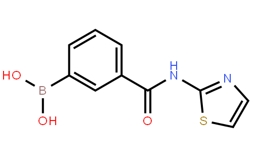 (3-(Thiazol-2-ylcarbamoyl)phenyl)boronic acid
