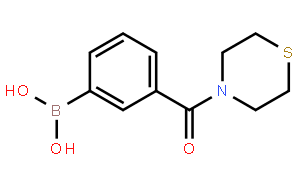 3-(硫代吗啉-4-羰基)苯基硼酸