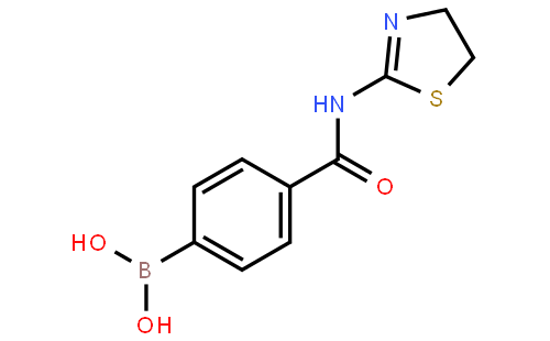 (4-((4,5-Dihydrothiazol-2-yl)carbamoyl)phenyl)boronic acid