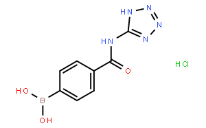 4-(1H-四唑-5-基-氨甲酰基)苯基硼酸盐酸盐