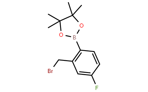 2-溴甲基-4-氟苯硼酸频哪醇酯
