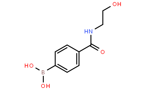 4-(2-Hydroxyethylcarbamoyl)benzeneboronicacid,98%