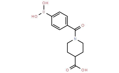 1-(4-Boronobenzoyl)piperidine-4-carboxylic acid