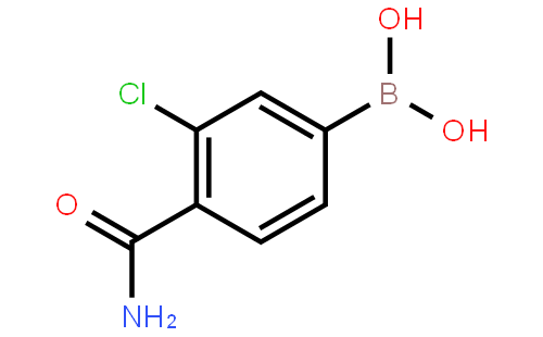 4-carbamoyl-3-chlorophenylboronic acid