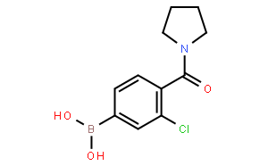 3-氯-4-(吡咯烷基-1-羰基)苯基硼酸