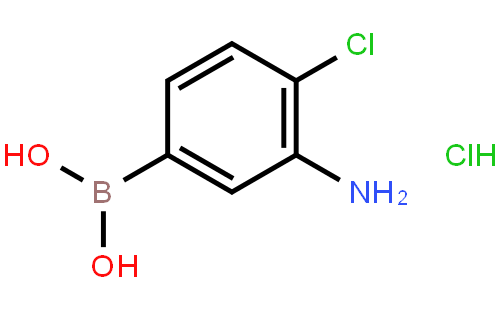 3-Amino-4-chlorophenylboronic acid hydrochloride