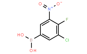 (3-chloro-4-fluoro-5-nitro-phenyl)boronic acid