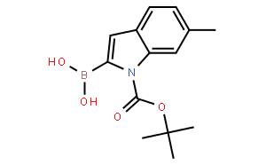 (1-(叔丁氧羰基)-6-甲基-1H-吲哚-2-基)硼酸