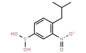 4-异丁基-3-硝基苯硼酸
