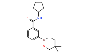 3-(环戊基甲酰氨)苯基硼酸,新戊二醇酯