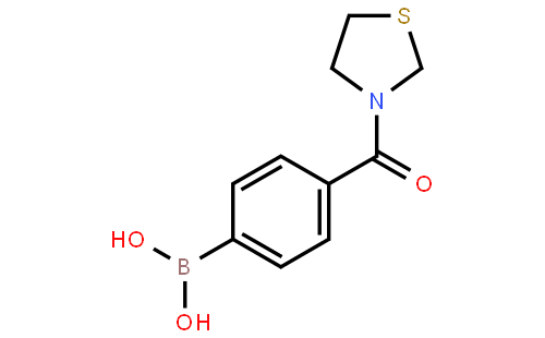 (4-(Thiazolidine-3-carbonyl)phenyl)boronic acid