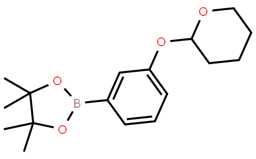 3-(Tetrahydro-2H-pyran-2-yloxy)phenylboronic acid pinacol ester