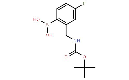 2-(N-Boc-氨基甲基)-4-氟苯硼酸