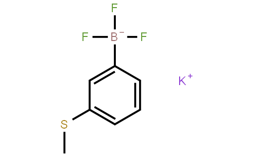 potassium trifluoro[3-(methylsulfanyl)phenyl]borate(1-)