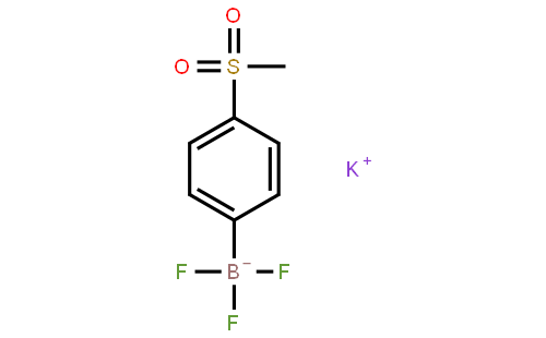 potassium trifluoro[4-(methylsulfonyl)phenyl]borate(1-)