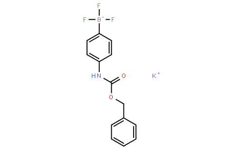 Borate(1-),trifluoro[4-[[(phenylmethoxy)carbonyl]amino]phenyl]-, potassium (1:1), (T-4)-