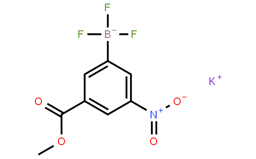 Potassium trifluoro(3-(methoxycarbonyl)-5-nitrophenyl)borate