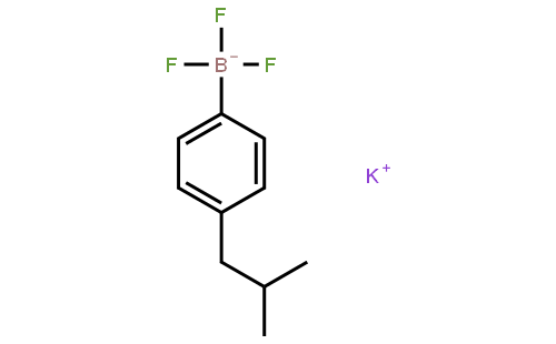 potassium trifluoro-(4-isobutylphenyl)boranuide