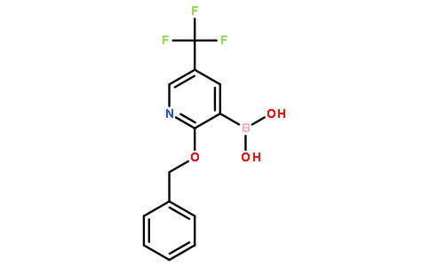 (2-(Benzyloxy)-5-(trifluoromethyl)pyridin-3-yl)boronic acid