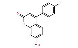 4-(4-氟苯基)-7-羥基-2H-1-苯并吡喃-2-酮