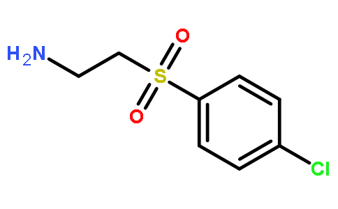 2-(4-chlorophenyl)sulfonylethanamine