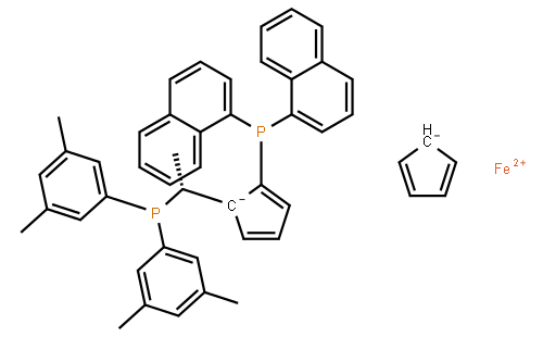 (R)-1-((Sp)-2-[二(1-萘基)膦]二茂铁基)乙基二(3,5-二甲苯基)膦