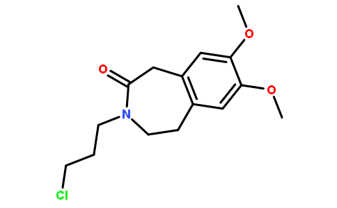 3-(3-Chloropropyl)-7,8-dimethoxy-4,5-dihydro-1H-benzo[d]azepin-2(3H)-one