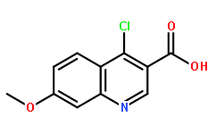 4-氯-7-甲氧基喹啉-3-羧酸