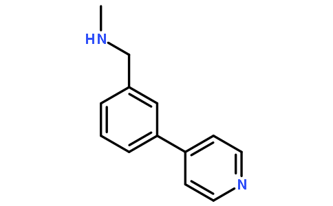 N-Methyl-1-(3-(pyridin-4-yl)phenyl)methanamine