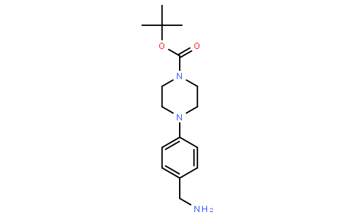 tert-Butyl 4-[4-(aminomethyl)phenyl]tetrahydro-1(2h)-pyrazinecarboxylate